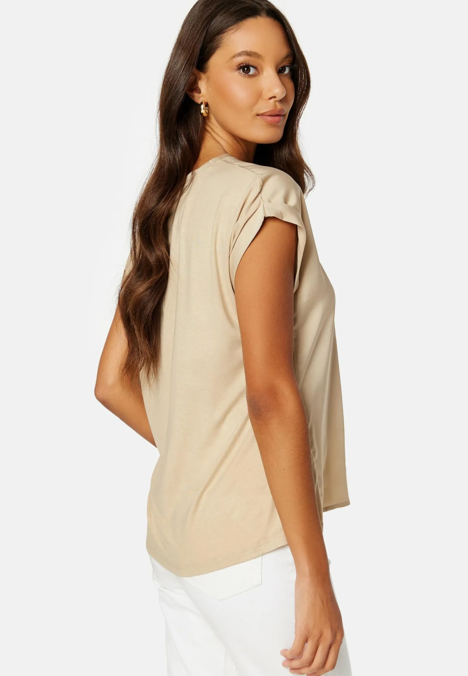 VILA T-Paidat|Juhlatopit*Viellette S/S Satin Top