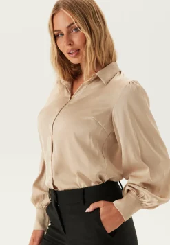 VILA Yksiväriset Puserot Ja Paidat|Paidat*Vienna Ravenna L/S BALLOON SHIRT