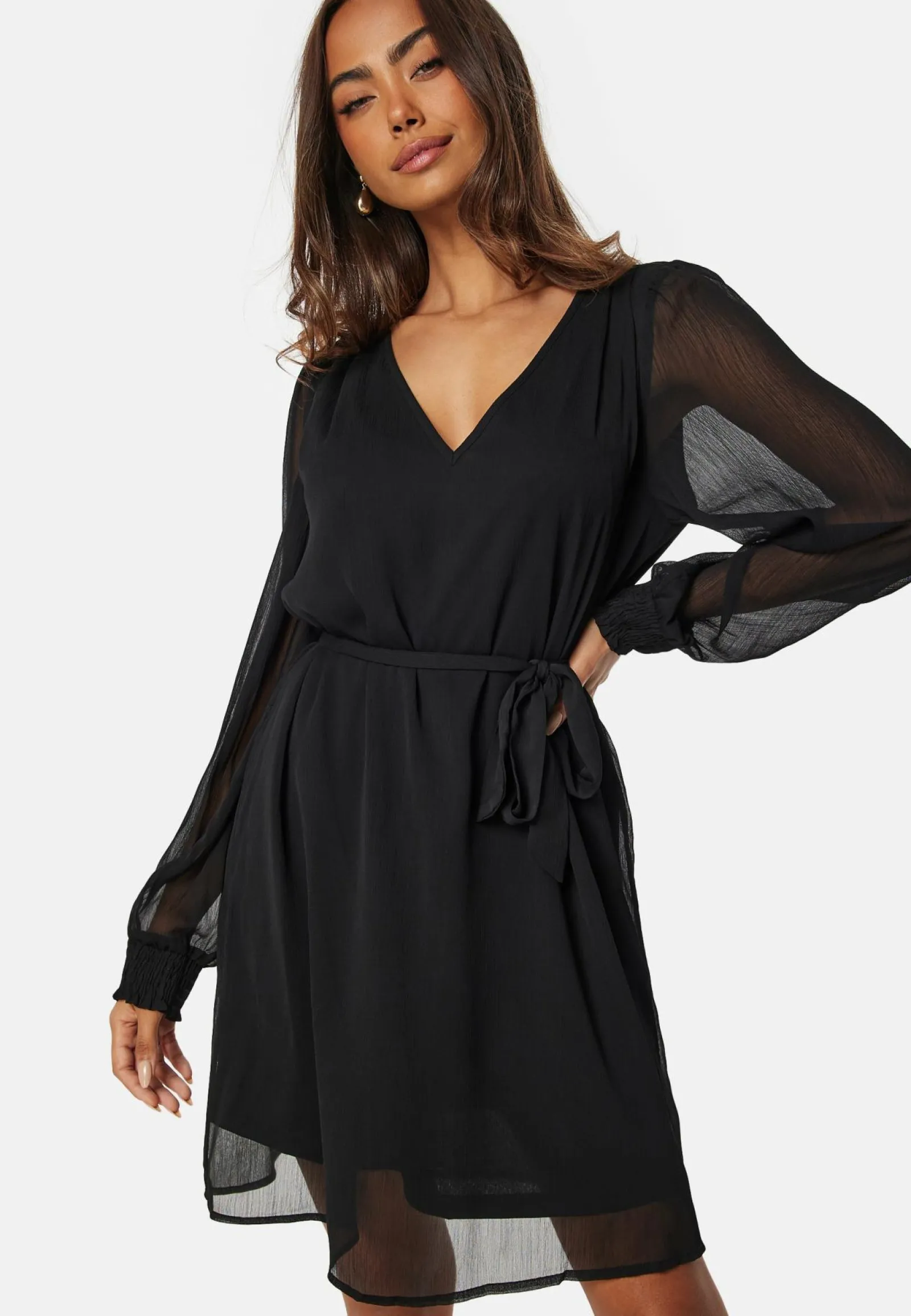 VILA Smokkimekot|Pitkähihaiset Mekot*Vifalia smock V-neck L/S dress