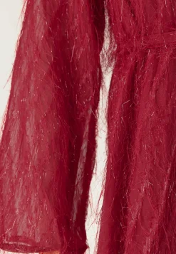 VILA Joulumekot|Glittermekot*Vifeather L/S O-NECK SHORT DRE