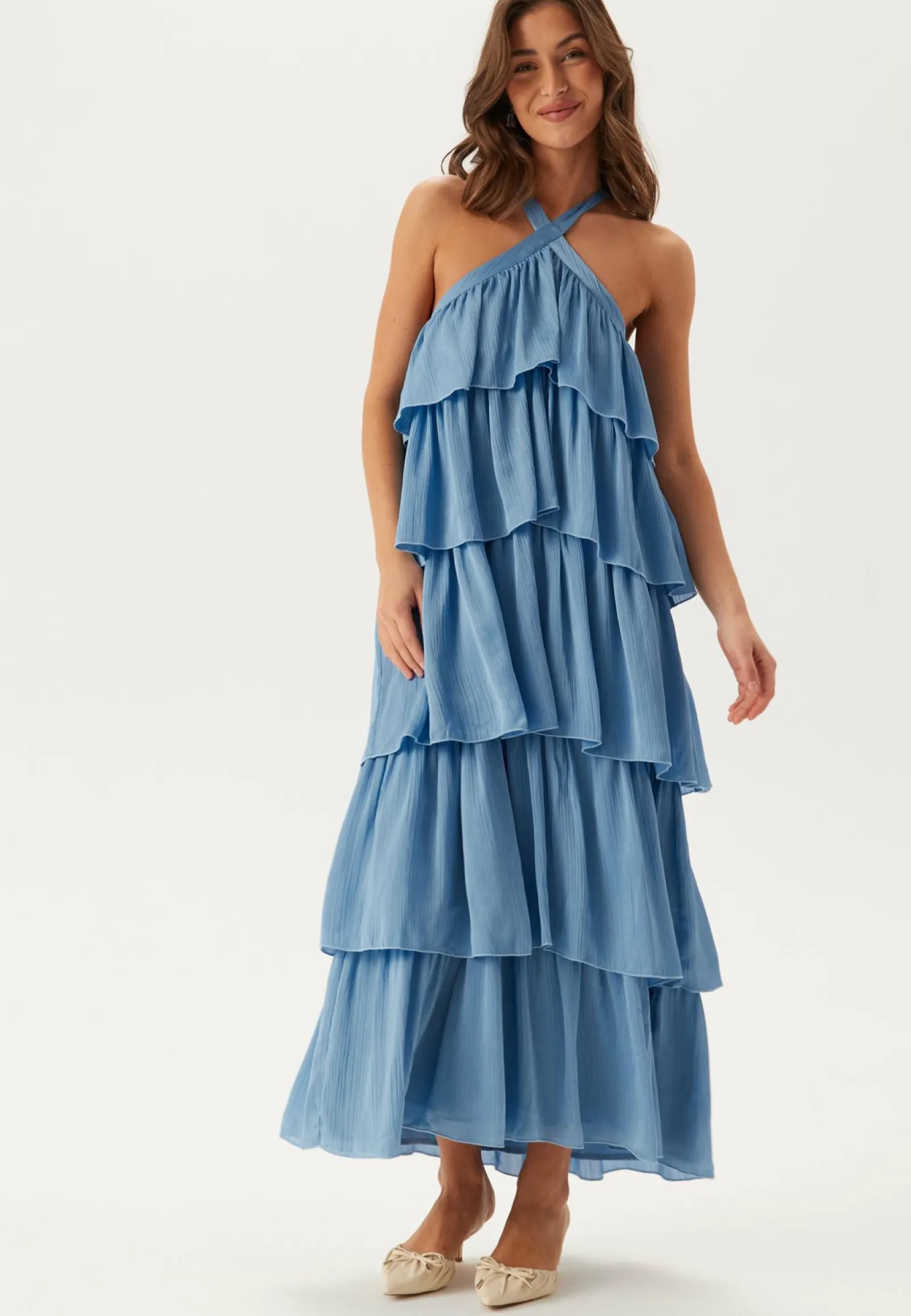 VILA Röyhelömekot|Morsiusneitomekot*Vifiluka H/N S/L ANKLE DRESS