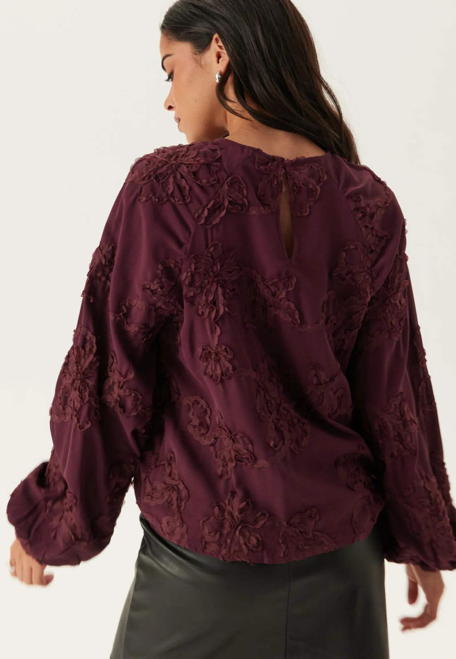 VILA Yksiväriset Puserot Ja Paidat|Tunikat Ja Puserot*Vihulda O-neck L/S TOP