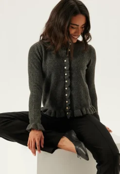 VILA Neuletakit Ja Neuleet|Neuletakit*Vijacia O-neck L/S FRILL KNIT