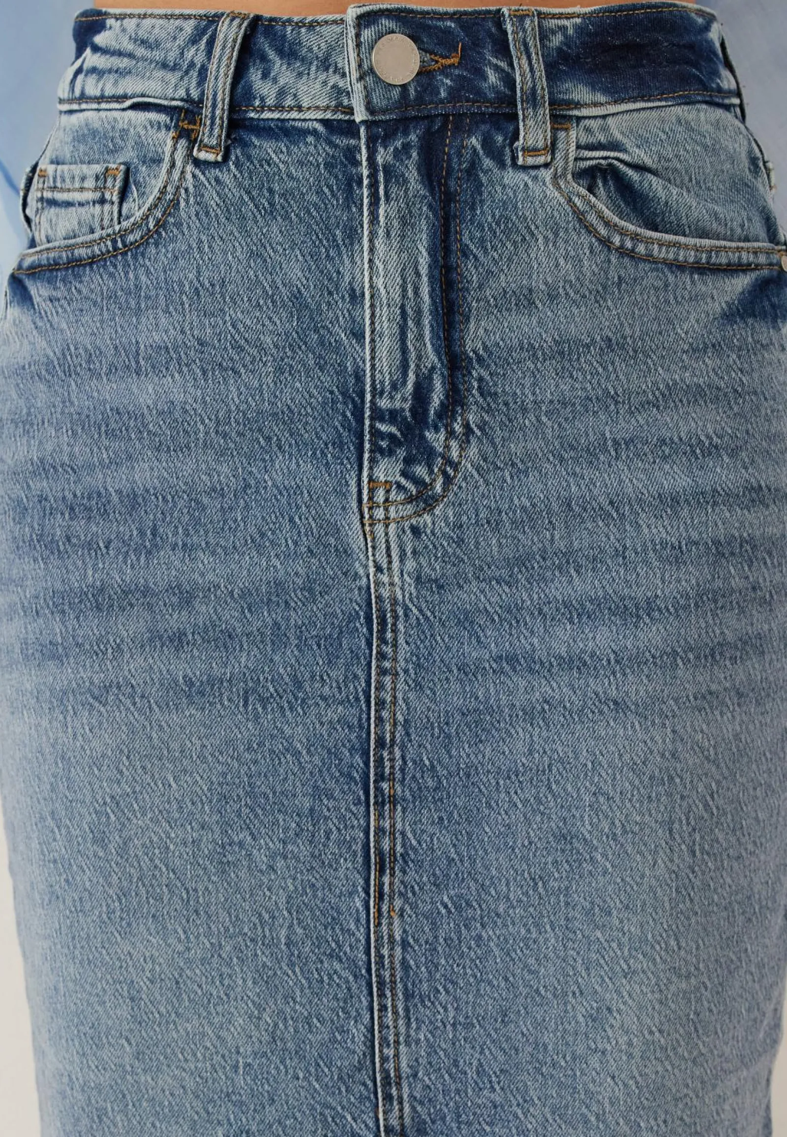 VILA Farkkuhameet|Farkkuhame*Vijaf Hw Midi Denim Skirt-noos