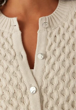 VILA Neuletakit Ja Neuleet|Neuletakit*Vikali L/S O-NECK KNIT BUTTON