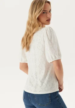 VILA Rennot Topit*Vikally O-neck 2/4 TOP - NOOS