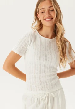 VILA T-Paidat|Perustopit*Vikassie S/S Pointelle Top