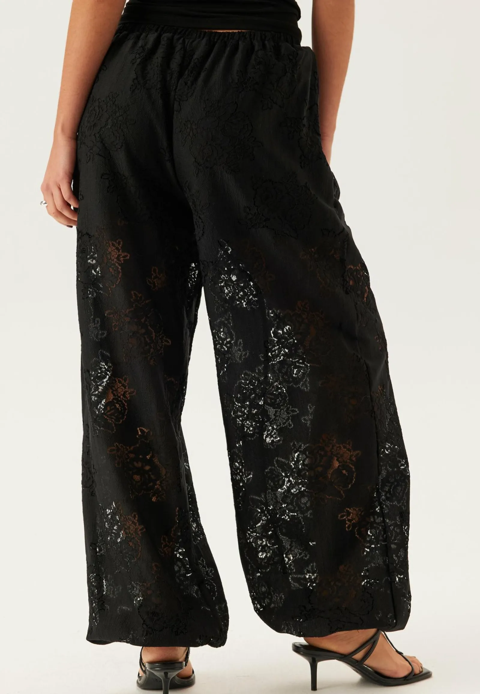 VILA Juhlahousut*la Lace Balloon Pants