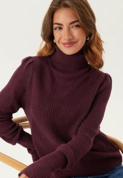 VILA Pooloneuleet|Neulepuserot*Vilou New Rollneck L/S KNIT TO