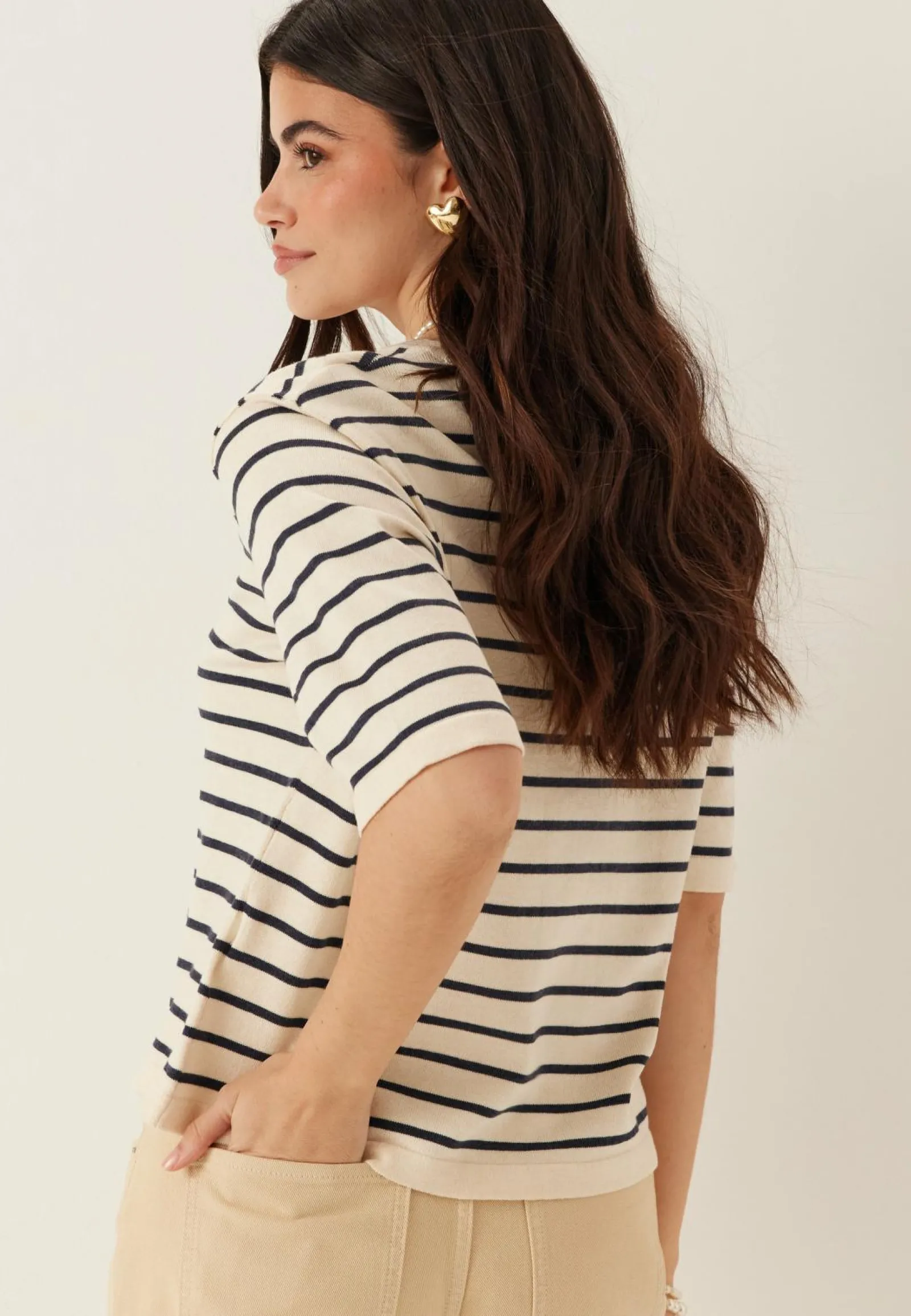 VILA Neuletopit|Neuletopit*Vimalu O-neck 2/4 KNIT TOP