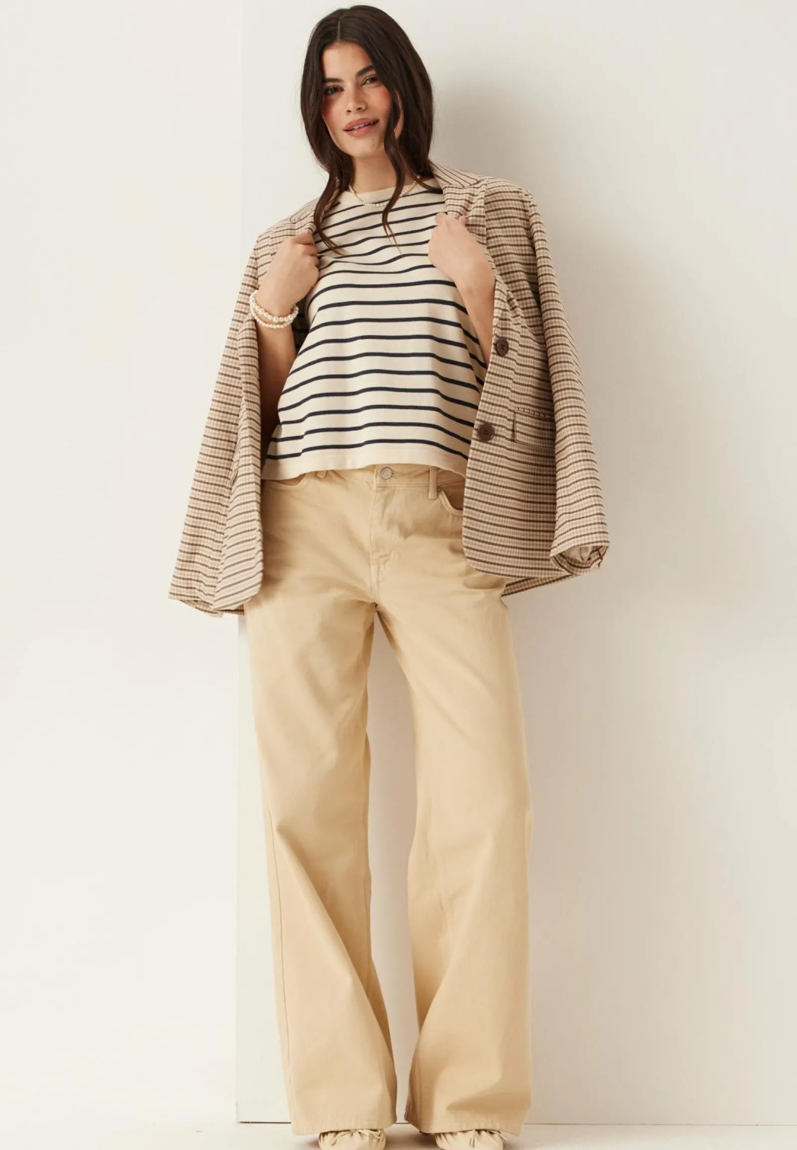 VILA Neuletopit|Neuletopit*Vimalu O-neck 2/4 KNIT TOP