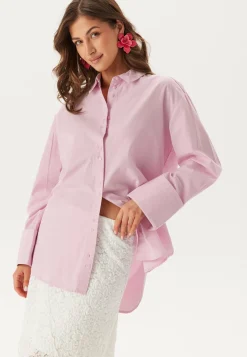 VILA Yksiväriset Puserot Ja Paidat|Paidat*Vimarlene L/S LOOSE SHIRT/LN L