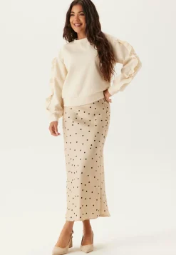 VILA Hupparit Ja Collegepaidat*Vimentina Flounce O-neck L/S T