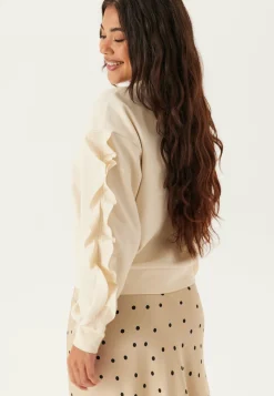 VILA Hupparit Ja Collegepaidat*Vimentina Flounce O-neck L/S T