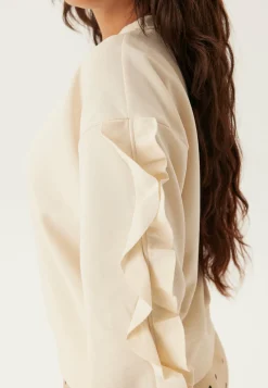 VILA Hupparit Ja Collegepaidat*Vimentina Flounce O-neck L/S T