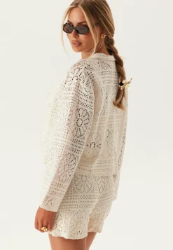 VILA Neuletakit Ja Neuleet*Vimerinda Crochet L/S CARDIGAN