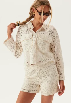 VILA Neuletakit Ja Neuleet*Vimerinda Crochet L/S CARDIGAN