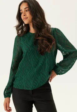 VILA Yksiväriset Puserot Ja Paidat|Tunikat Ja Puserot*Vimika O-neck L/S Top