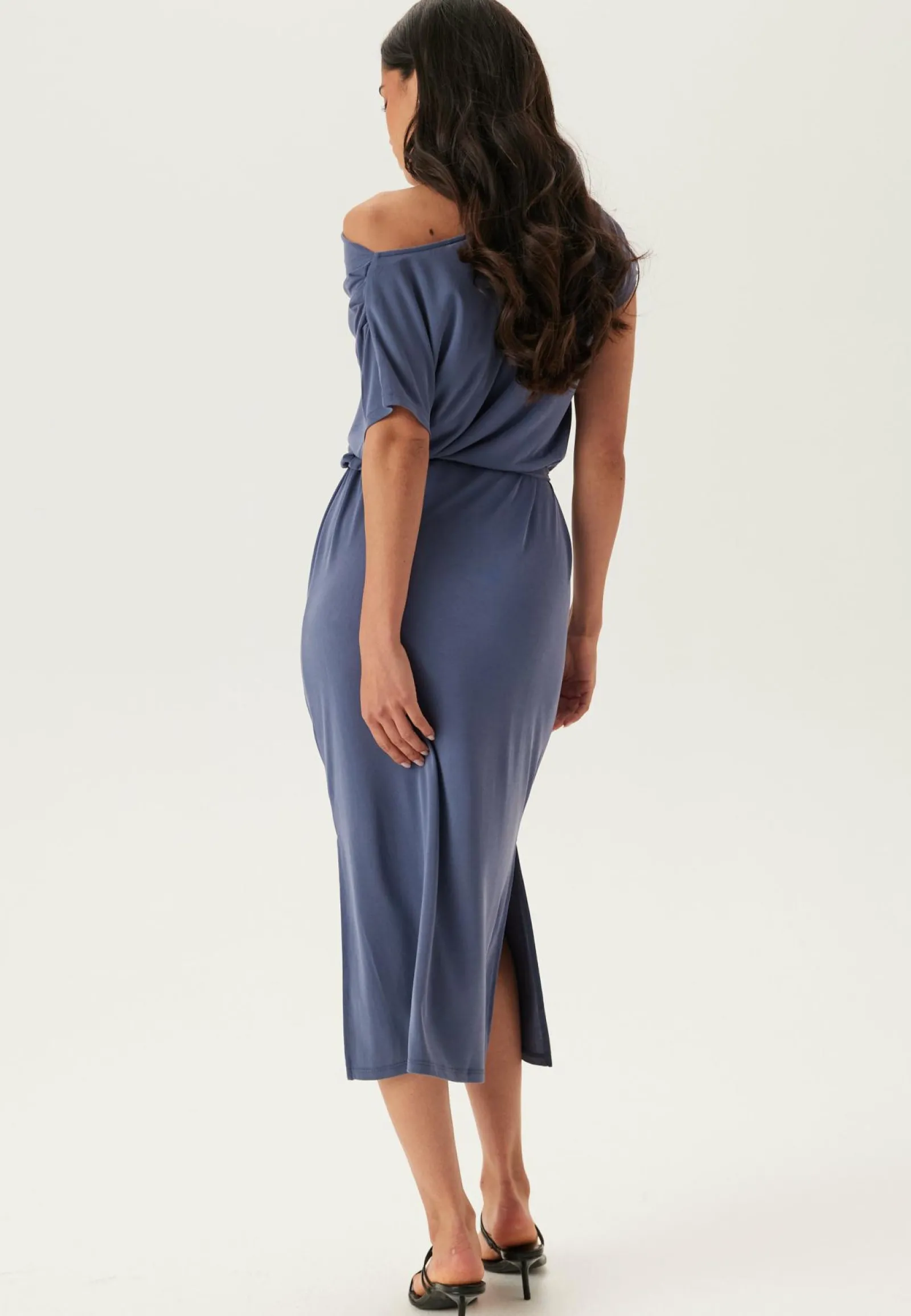 VILA Juhlamekot|Yksiolkaimiset Mekot*Vimodala Waterfall C/S Midi Dress