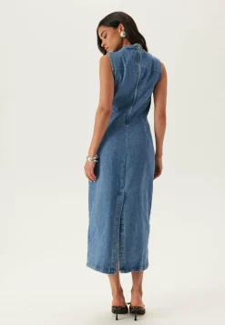 VILA Kesämekot|Midimekot*Vinona S/L Midi Denim Dress
