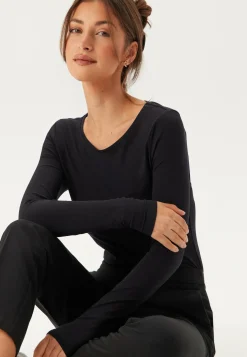 VILA Pitkähihaiset Topit|Perustopit*Vinora L/S O-NECK TOP - NOOS