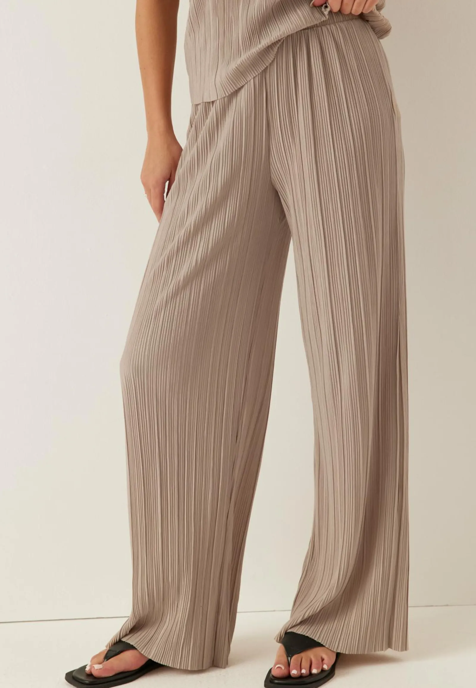 VILA Rennot Setit|Leveälahkeiset Housut*Viplisa Hw Wide Pants