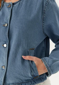 VILA Kevättakit|Takit*Vireba L/S O-NECK DENIM JACKET