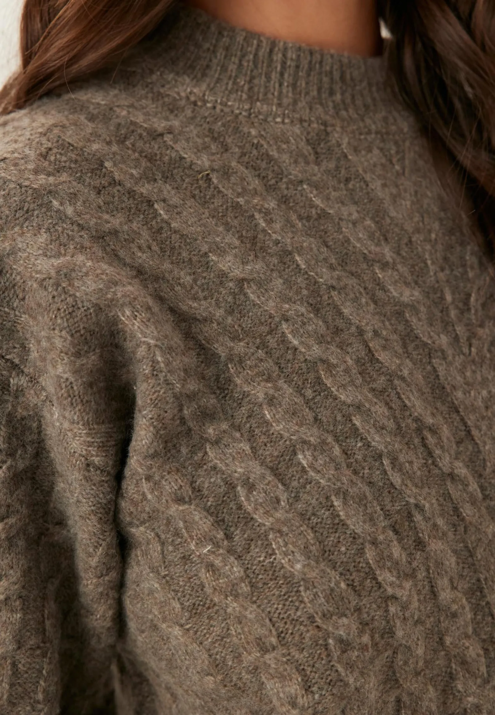 VILA Neulesetit|Neulesetit*Virelli Highneck L/S CABLE KNIT