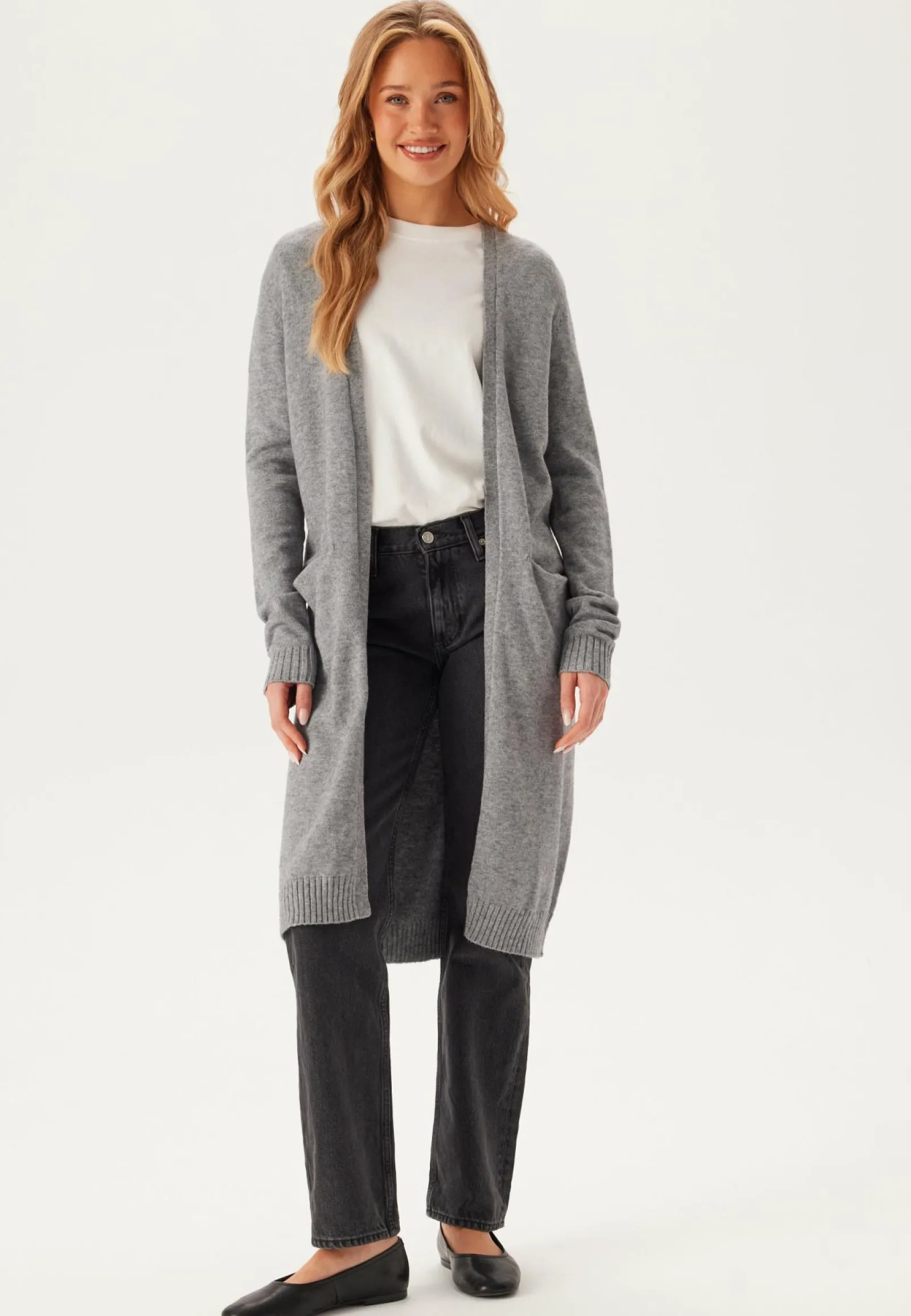 VILA Neuletakit Ja Neuleet|Neuletakit*Viril Long Knit Cardigan