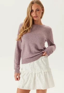 VILA Neuletopit|Neuletopit*Viril O-neck L/S KNIT TOP