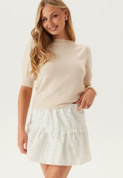 VILA Neuletopit|Neuletopit*Viril S/S BOW DETAIL KNIT TOP