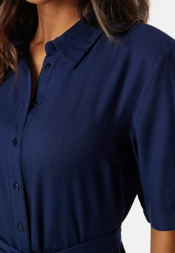 Happy Holly Paitamekot|Kesämekot*Viscose Belted Shirt Dress