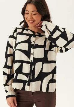 Happy Holly Ruutu- Ja Raidalliset Puserot Ja Paidat|Kuviolliset Puserot*Viscose Blouse