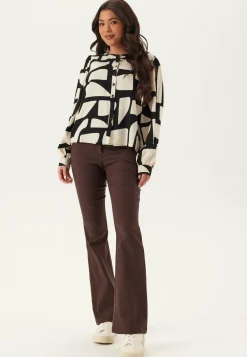 Happy Holly Ruutu- Ja Raidalliset Puserot Ja Paidat|Kuviolliset Puserot*Viscose Blouse