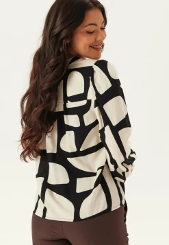 Happy Holly Ruutu- Ja Raidalliset Puserot Ja Paidat|Kuviolliset Puserot*Viscose Blouse