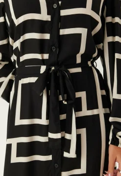 Happy Holly Kukkakuosiset Ja Kuviolliset Mekot|Paitamekot*Viscose Long Sleeve Dress