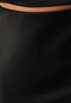 BUBBLEROOM Satiinihameet|Maxihameet*Viscose Satin Lace Skirt