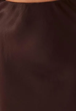 BUBBLEROOM Juhlameet|Satiinihameet*Viscose Satin Lace Skirt