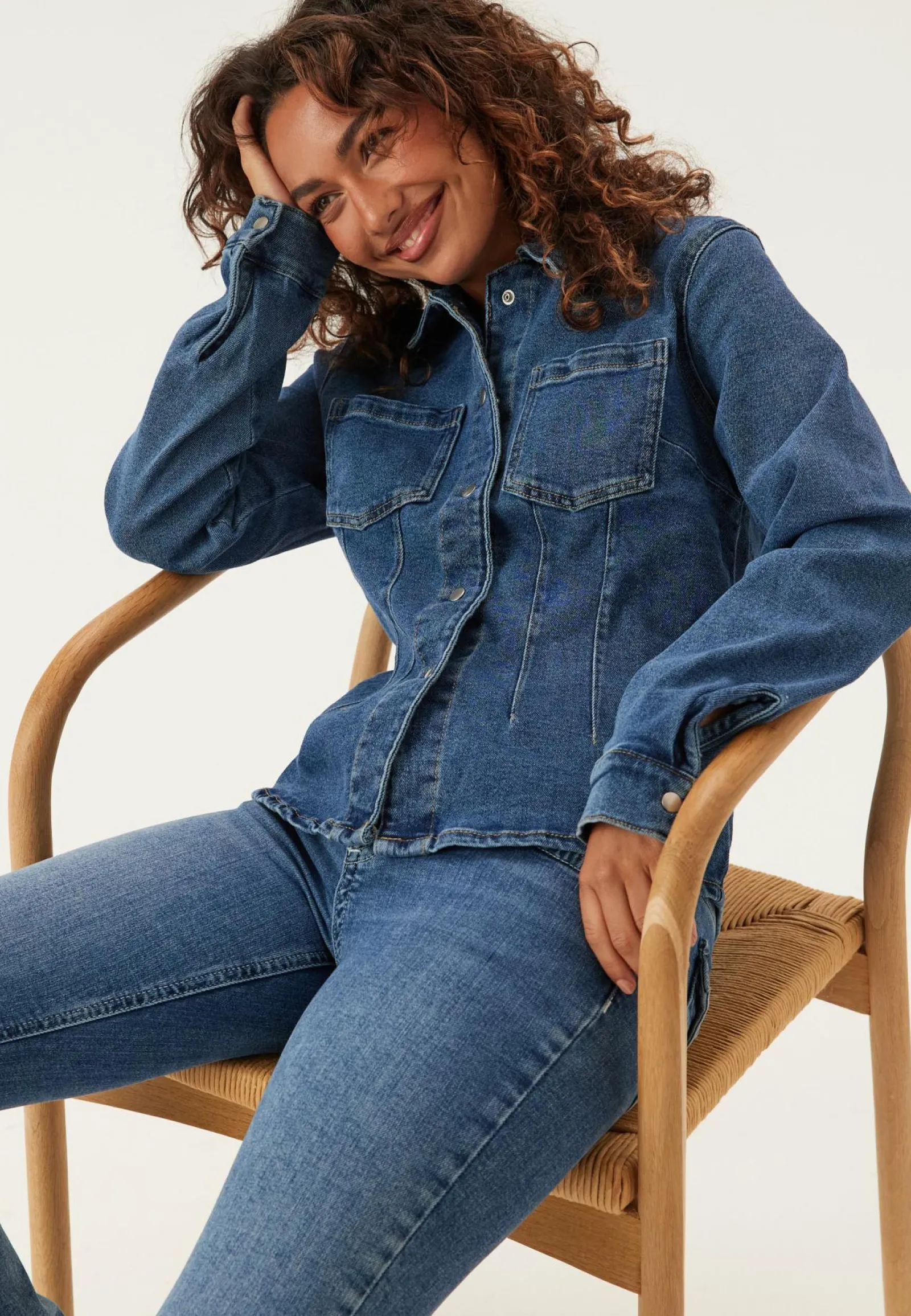 VILA Farkkupaidat|Farkkupaita*Visol L/S Denim Shirt