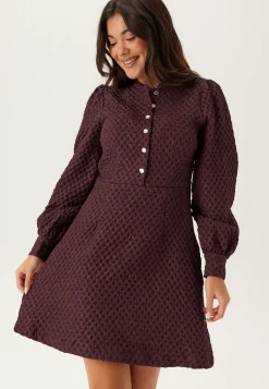 VILA Joulumekot|Pitkähihaiset Mekot*Vitaliama L/S JAQCUARD DRESS