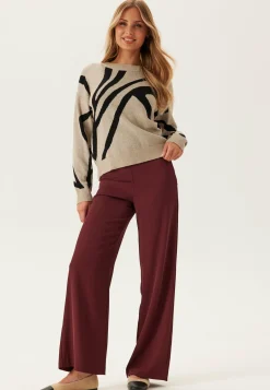 VILA Neulepuserot|Neulotut Neulepuserot*Vitif Jacquard L/S KNIT TOP KN