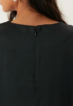 VILA Uudenvuoden Mekot|Pitkähihaiset Mekot*Viveer O-neck L/S SHORT DRESS