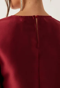 VERO MODA Yksiväriset Puserot Ja Paidat|Juhlapyserot*Vmdaisy 2/4 O-NECK SHORT TOP