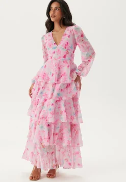 VERO MODA Röyhelömekot|Morsiusneitomekot*Vmfelicia Ls Ruffle Maxi Dress