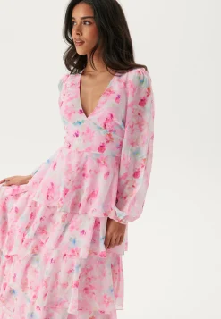 VERO MODA Röyhelömekot|Morsiusneitomekot*Vmfelicia Ls Ruffle Maxi Dress