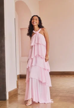 VERO MODA Röyhelömekot|Morsiusneitomekot*Vmfelicia Sl Ruffle Maxi Dress