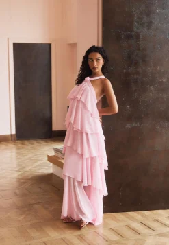 VERO MODA Röyhelömekot|Morsiusneitomekot*Vmfelicia Sl Ruffle Maxi Dress