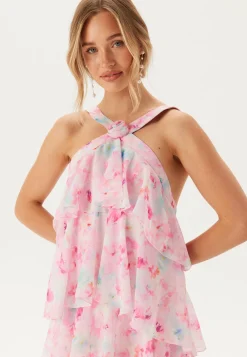 VERO MODA Juhlamekot|Kukkakuosiset Ja Kuviolliset Mekot*Vmfelicia Sl Ruffle Maxi Dress