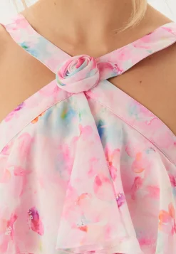 VERO MODA Juhlamekot|Kukkakuosiset Ja Kuviolliset Mekot*Vmfelicia Sl Ruffle Maxi Dress