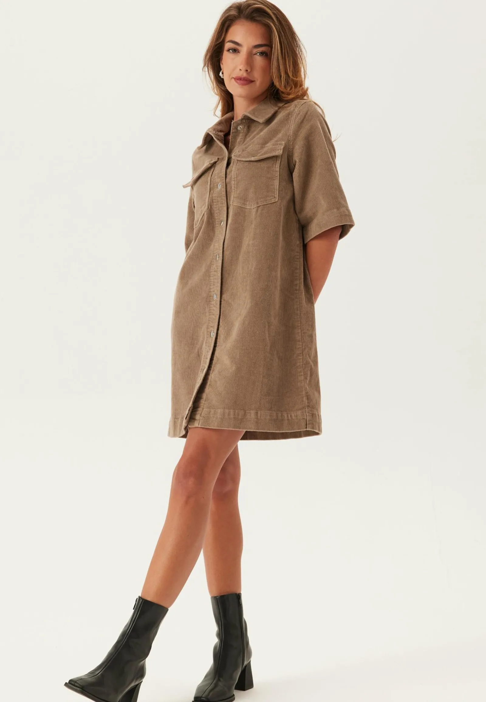 VERO MODA Minimekot|Arkipäivän Mekot*Vmfenja 2/4 SHORT CORDUROY DRESS